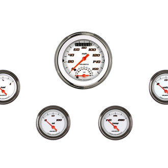 Classic Instruments® - Velocity Series 3-3/8" Custom 5-Gauge Set