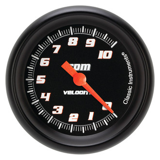 Classic Instruments® - Velocity Series 2-5/8" Tachometer, 10,000 RPM