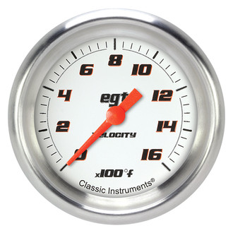 Classic Instruments® - Velocity Series 2-5/8" Pyrometer Gauge