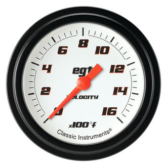 Classic Instruments® - Velocity Series Pyrometer Gauge