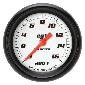 Classic Instruments® - Velocity Series 2-5/8" Pyrometer Gauge