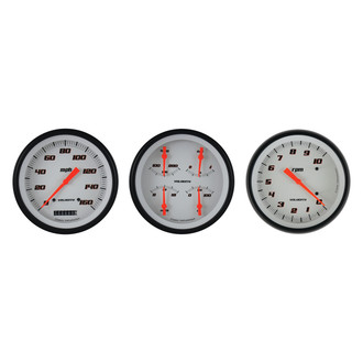 Classic Instruments® - Velocity Series 4-5/8" Custom 3-Gauge Set
