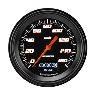 Classic Instruments® - Velocity Series 3-3/8" Speedometer, 160 MPH