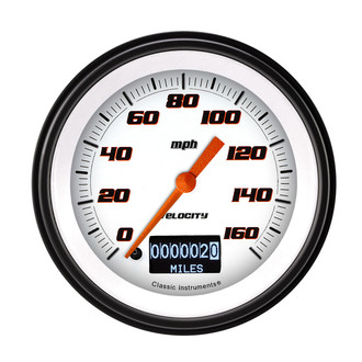 Classic Instruments® - Velocity Series 3-3/8" Speedometer, 160 MPH