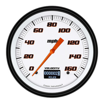 Classic Instruments® - Velocity Series 4-5/8" Speedometer, 160 MPH