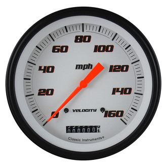 Classic Instruments® - Velocity Series 4-5/8" Speedometer, 160 MPH