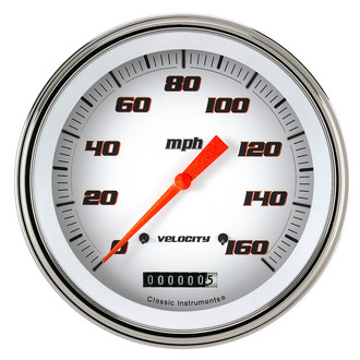 Classic Instruments® - Velocity Series 4-5/8" Speedometer, 160 MPH