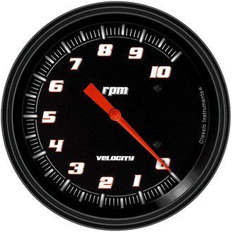 Classic Instruments® - Velocity Series 4-5/8" Tachometer, 10,000 RPM