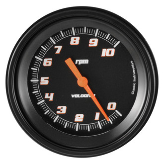 Classic Instruments® - Velocity Series 4-5/8" Tachometer, 10,000 RPM