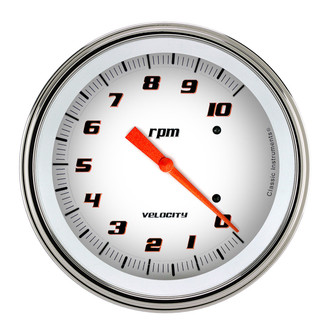 Classic Instruments® - Velocity Series 4-5/8" Tachometer, 10,000 RPM