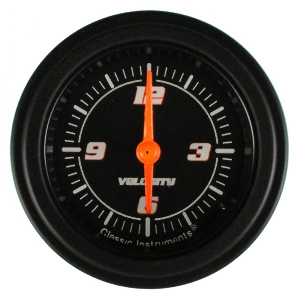Classic Instruments® - Velocity Black Series 2-1/8" Clock