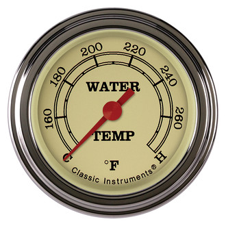 Classic Instruments® - Vintage Series 2-1/8" Water Temperature Gauge
