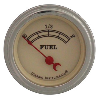 Classic Instruments® - Vintage Series 2-1/8" Fuel Level Gauge, 0-90