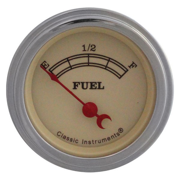 Classic Instruments® - Vintage Series 2-1/8" Fuel Level Gauge, 0-30