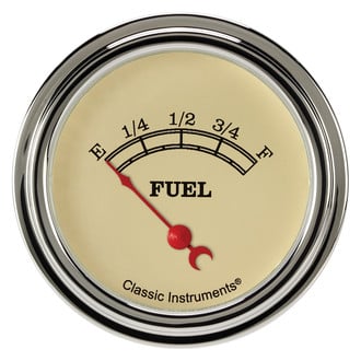 Classic Instruments® - Vintage Series 2-5/8" Fuel Level Gauge, 0-90