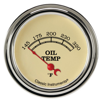Classic Instruments® - Vintage Series 2-5/8" Oil Temperature Gauge