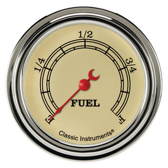 Classic Instruments® - Vintage Series 2-5/8" Fuel Level Gauge, Programmable