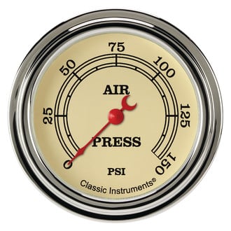 Classic Instruments® - Vintage Series Air Pressure Gauge, 150 psi