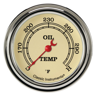 Classic Instruments® - Vintage Series 2-5/8" Oil Temperature Gauge