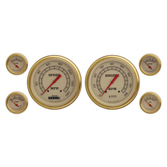 Classic Instruments® - Vintage Series 4-5/8" Custom 6-Gauge Set