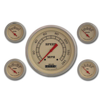 Classic Instruments® - Vintage Series 4-5/8" Custom 5-Gauge Set