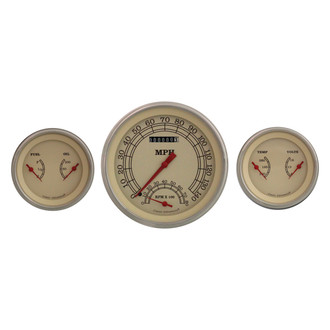 Classic Instruments® - Vintage Series 4-5/8" Custom 3-Gauge Set