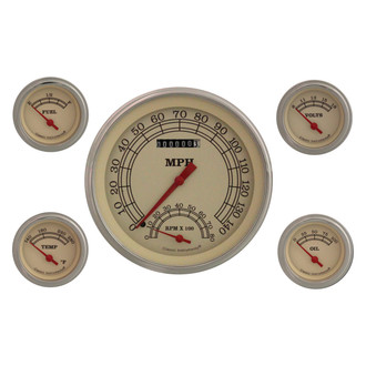 Classic Instruments® - Vintage Series 4-5/8" Custom 5-Gauge Set