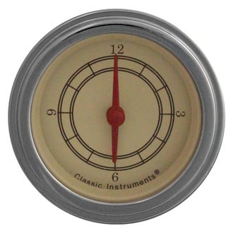 Classic Instruments® - Vintage Series 2-1/8" Clock