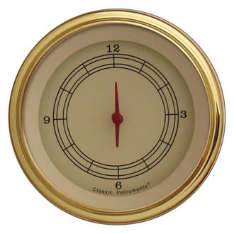 Classic Instruments® - Vintage Series 3" Clock