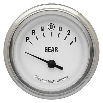 Classic Instruments® - White Hot Series 2-1/8" Gear Position Indicator