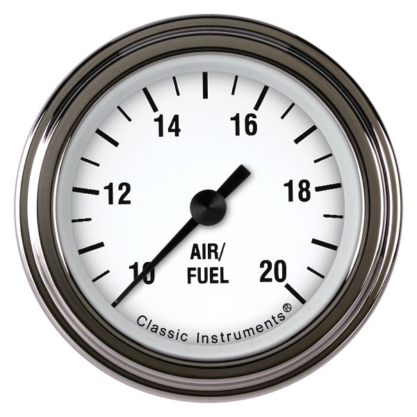 Classic Instruments® - White Hot Series 2-1/8" Air/Fuel Ratio Gauge