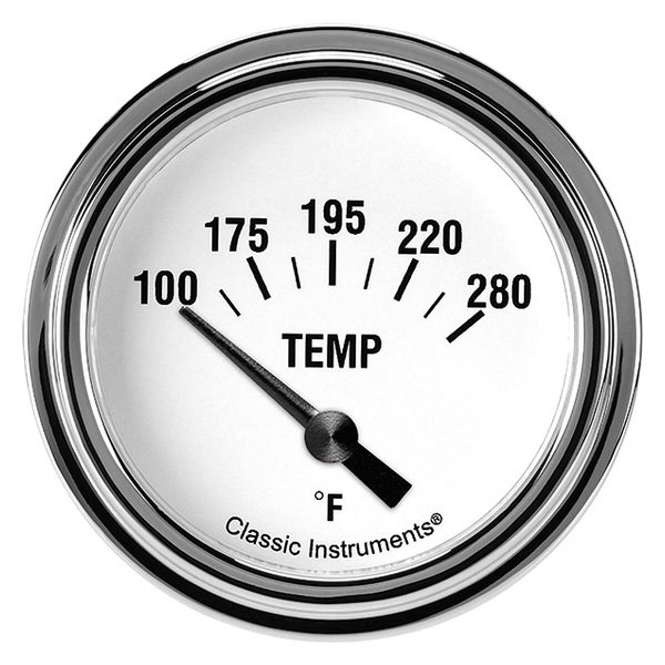 Classic Instruments® WH226SLF White Hot Series 25/8" Water