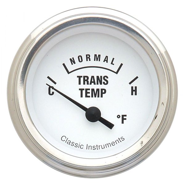 Classic Instruments® - White Hot Series 2-1/8" Transmission Temperature Gauge
