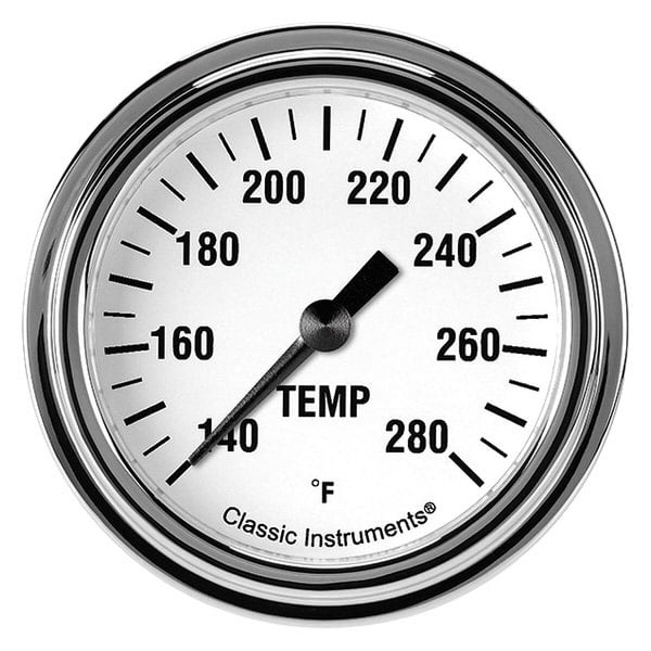 Classic Instruments® WH326SLF White Hot Series 25/8" Water