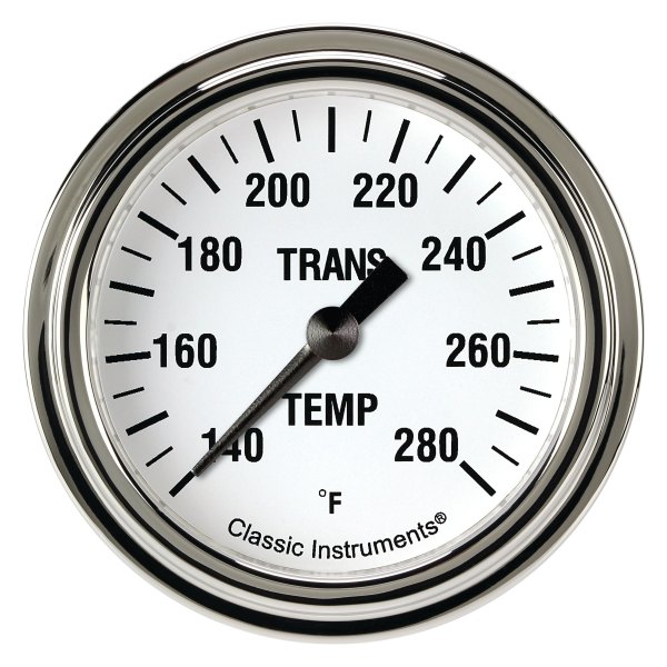 Classic Instruments® - White Hot Series 2-5/8" Transmission Temperature Gauge