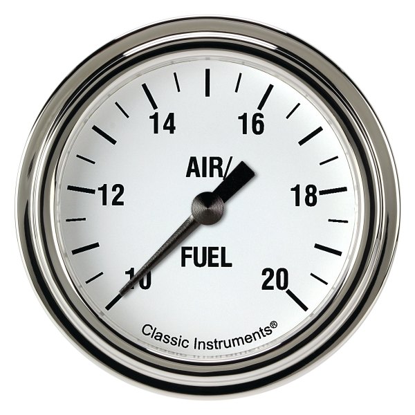 Classic Instruments® - White Hot Series 2-5/8" Air/Fuel Ratio Gauge