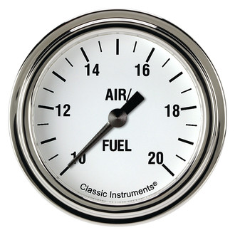 Classic Instruments® - White Hot Series Air/Fuel Ratio Gauge