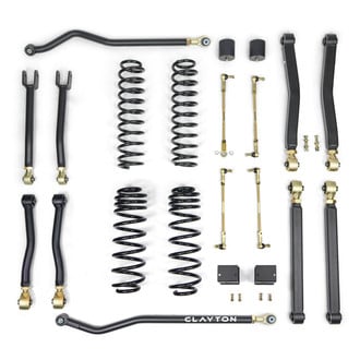 Clayton Off Road® - 2.5" Adjustable Front and Rear Suspension Lift Kit