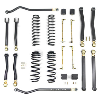 Clayton Off Road® - 3.5" Premium Adjustable Front and Rear Suspension Lift Kit