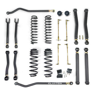Clayton Off Road® - 1.5" Overland Plus Short Arm Front and Rear Suspension Lift Kit