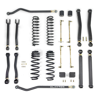 Clayton Off Road® COR-3009035 - 3.5" Overland Plus Front and Rear Suspension Lift Kit