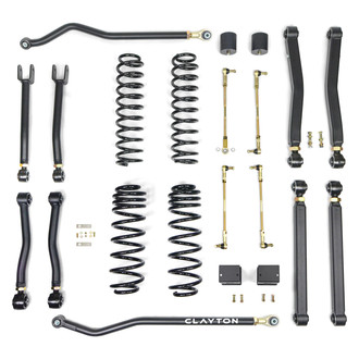 Clayton Off Road® - 3.5" Overland Plus Adjustable Front and Rear Suspension Lift Kit