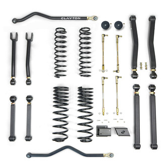 Clayton Off Road® - 2.5" Overland Plus Short Arm Front and Rear Suspension Lift Kit