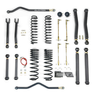 Clayton Off Road® - 3.5" Overland Plus Short Arm Front and Rear Suspension Lift Kit