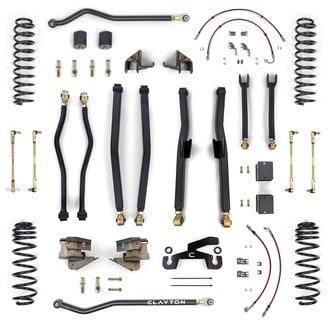 Clayton Off Road® - Front and Rear Long-Travel Suspension Lift Kit