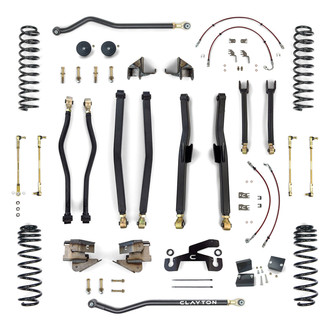 Clayton Off Road® - Front and Rear Long-Travel Suspension Lift Kit