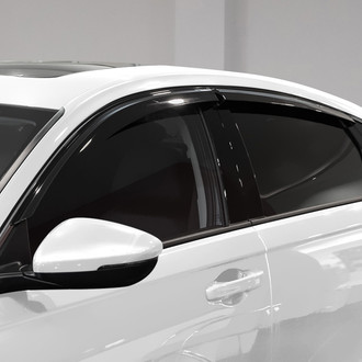 Clim Art® - Tape-On Dark Smoke Front and Rear Side Window Deflectors