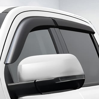 Clim Art® - Tape-On Dark Smoke Front and Rear Side Window Deflectors