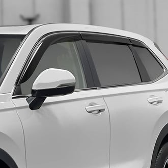 Clim Art® - Tape-On Dark Smoke Front and Rear Side Window Deflectors
