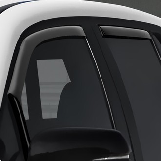 Clim Art® - In-Channel Dark Smoke Front and Rear Side Window Deflectors